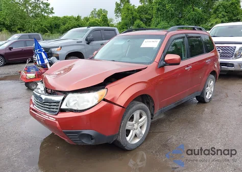2010 Subaru Forester 2.5X Premium from USA, damaged, VIN JF2SH6CC6AH752963